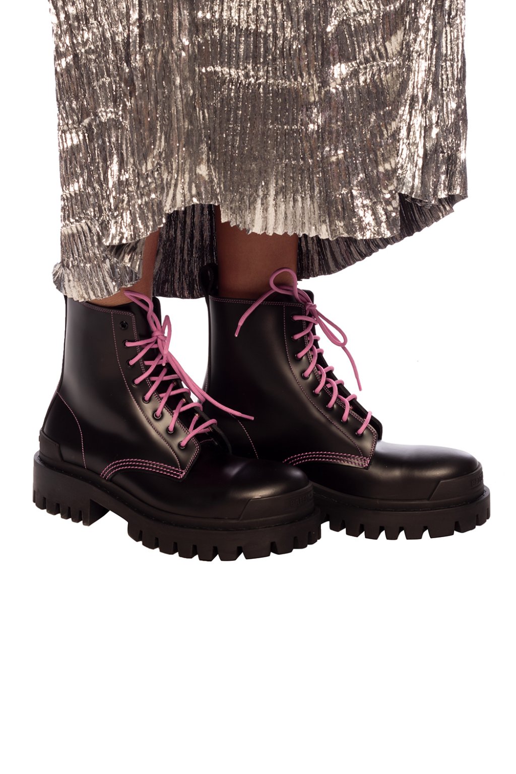 Balenciaga 'Strike' leather boots | Women's Shoes | Vitkac